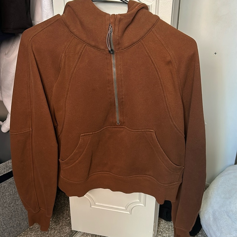 Lululemon Roasted Brown Quarter Zip
